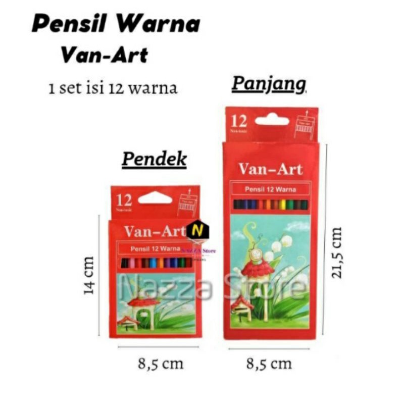 

Pensil Warna Van-art panjang & pendek