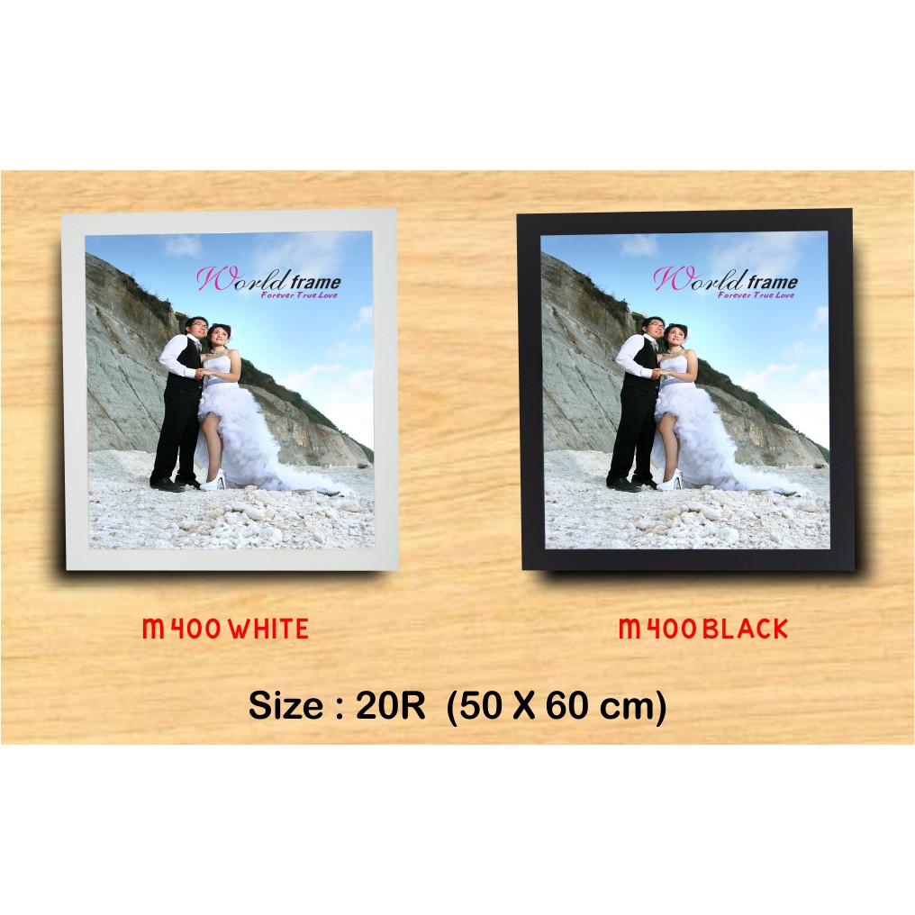 Promo 20R PL JL 3 Black White Pigura Photo Bingkai Foto