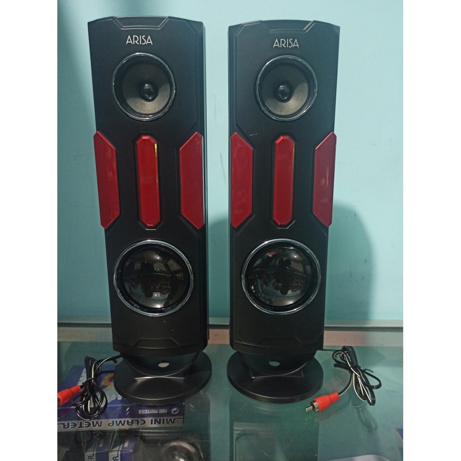 STAND SPEAKER HOME THEATER ARISA JERNIH SEPASANG