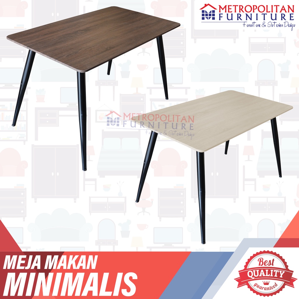 Meja Makan Minimalis Modern Dining Table Cafe