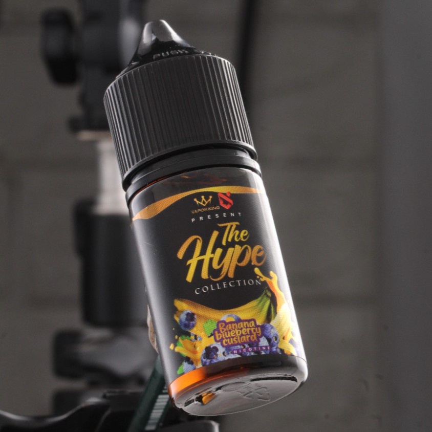 The Hype V2 Banana Blueberry Custard Salt Nic 30ML by DJI x Vaporking