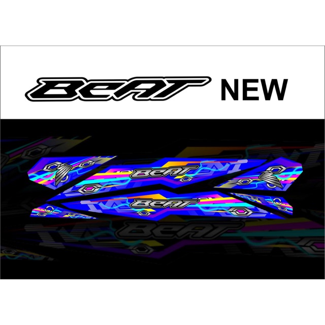 Striping Variasi Beat New