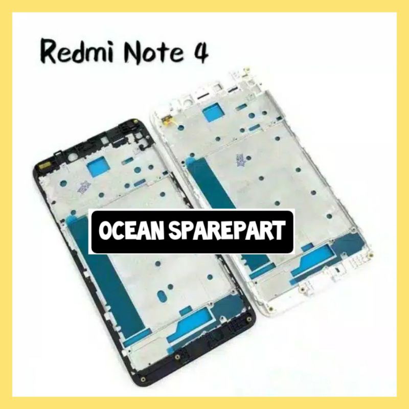 FRAME LCD REDMI NOTE 4 - DUDUKAN LCD REDMI NOTE 4 MEDIATEK