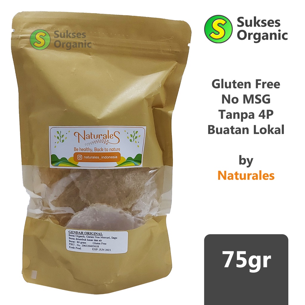 

NATURALES Aneka Kerupuk Gluten Free Mentah Non MSG