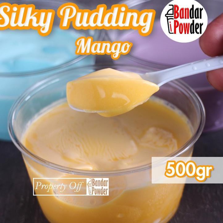 

TERLARIS Bubuk Silky Pudding Mango 500gr - Serbuk Puding Mangga Premium - Bandar Powder [ri -230]