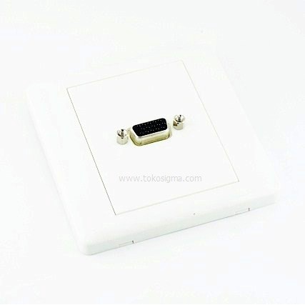 FACEPLATE SINGLE PORT VGA