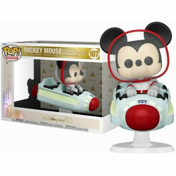Funko Pop Rides Disney 50th Anniversary  - Mickey Mouse At The Space Mountain