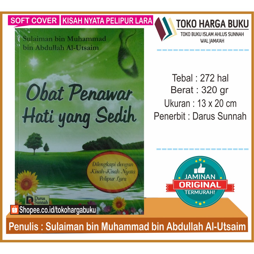 Obat Penawar Hati yang Sedih - penerbit darus sunnah