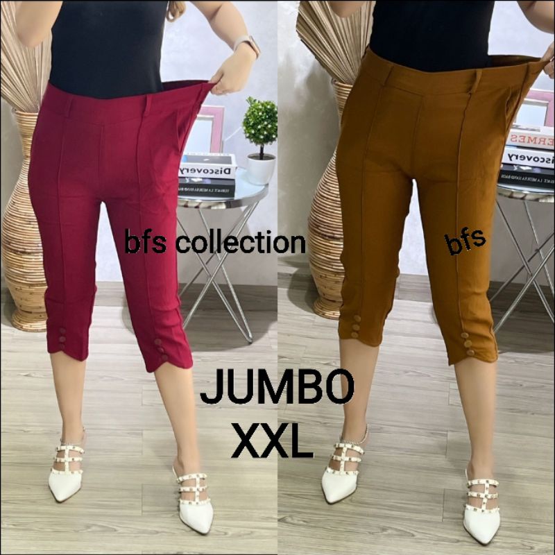 Celana Wanita Soft Jeans Strecth Super Melar JUMBO 9295