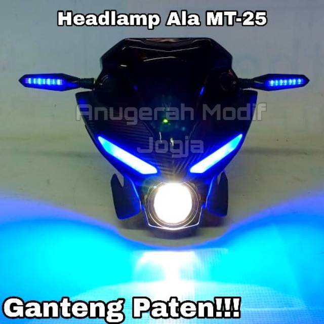 Headlamp mt25 custom