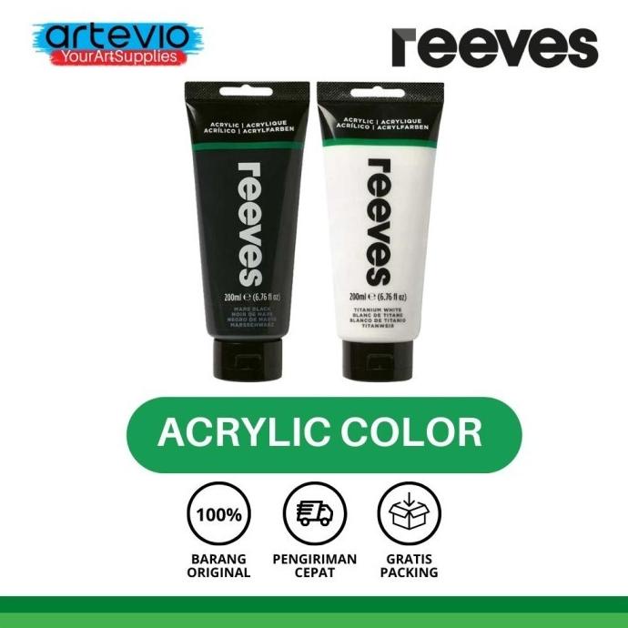 

Cat Acrylic / Cat Acrylic Reeves / Reeves Fine Acrylic Paint 200Ml