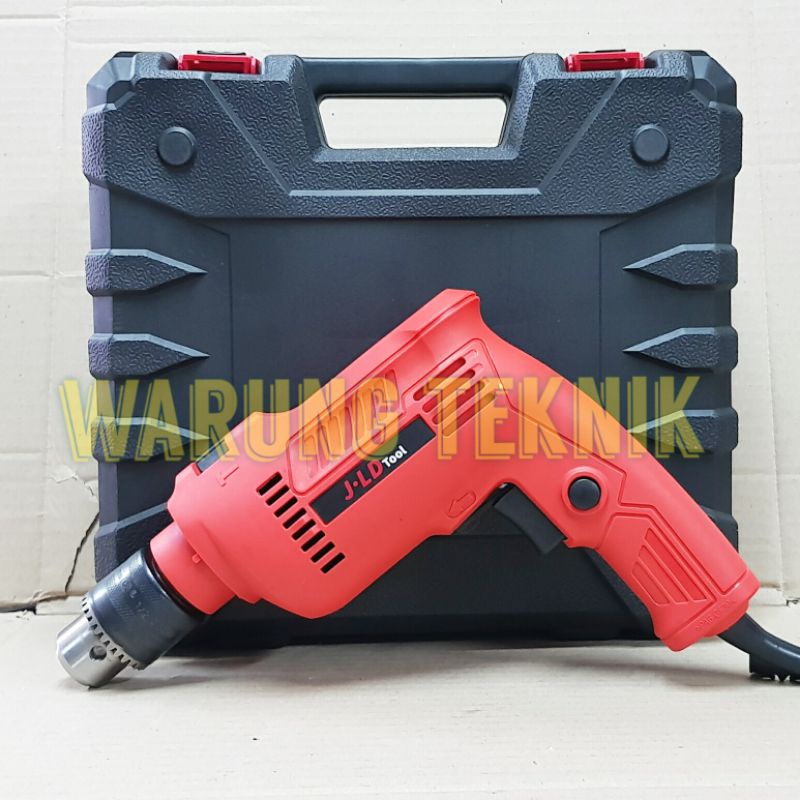 JLD IMPACT DRILL MESIN BOR TANGAN BISA BOR TEMBOK 13 MM SET 8013