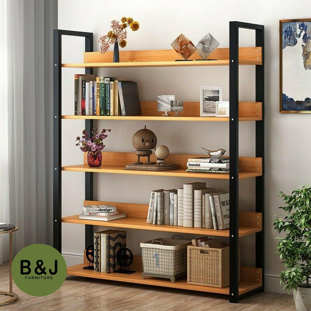 Rak Penyekat Buku Ruangan Dinding Partisi Design Industrial  RK 03