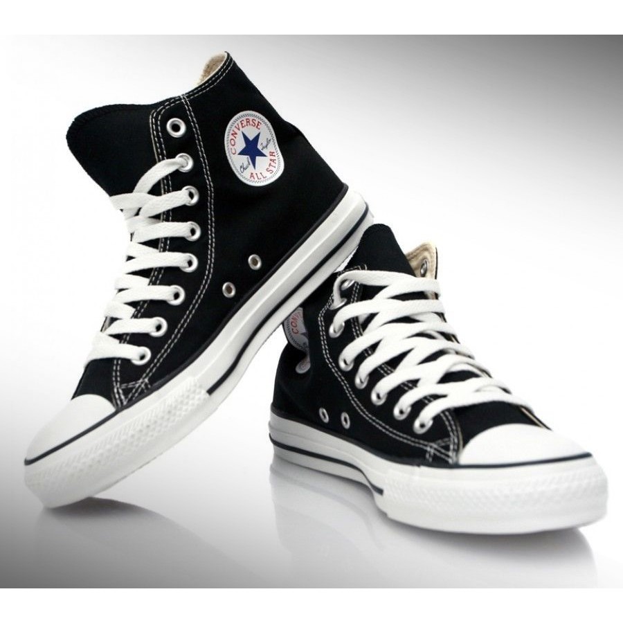 Sepatu Converse CT All Star Hitam Fashion Skull Bones High Original Premium Made In Vietnam