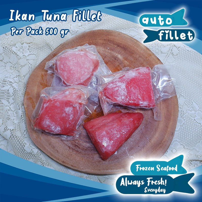 

TUNA FILLET KUALITAS PREMIUM 1 KG GOSEND GRAB GOJEK ANTERAJA SAMEDAY
