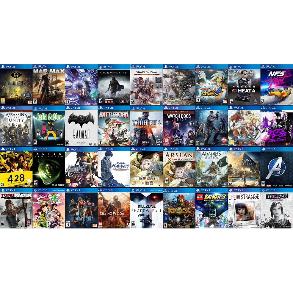Poster Rental PS4 84cm jumbo