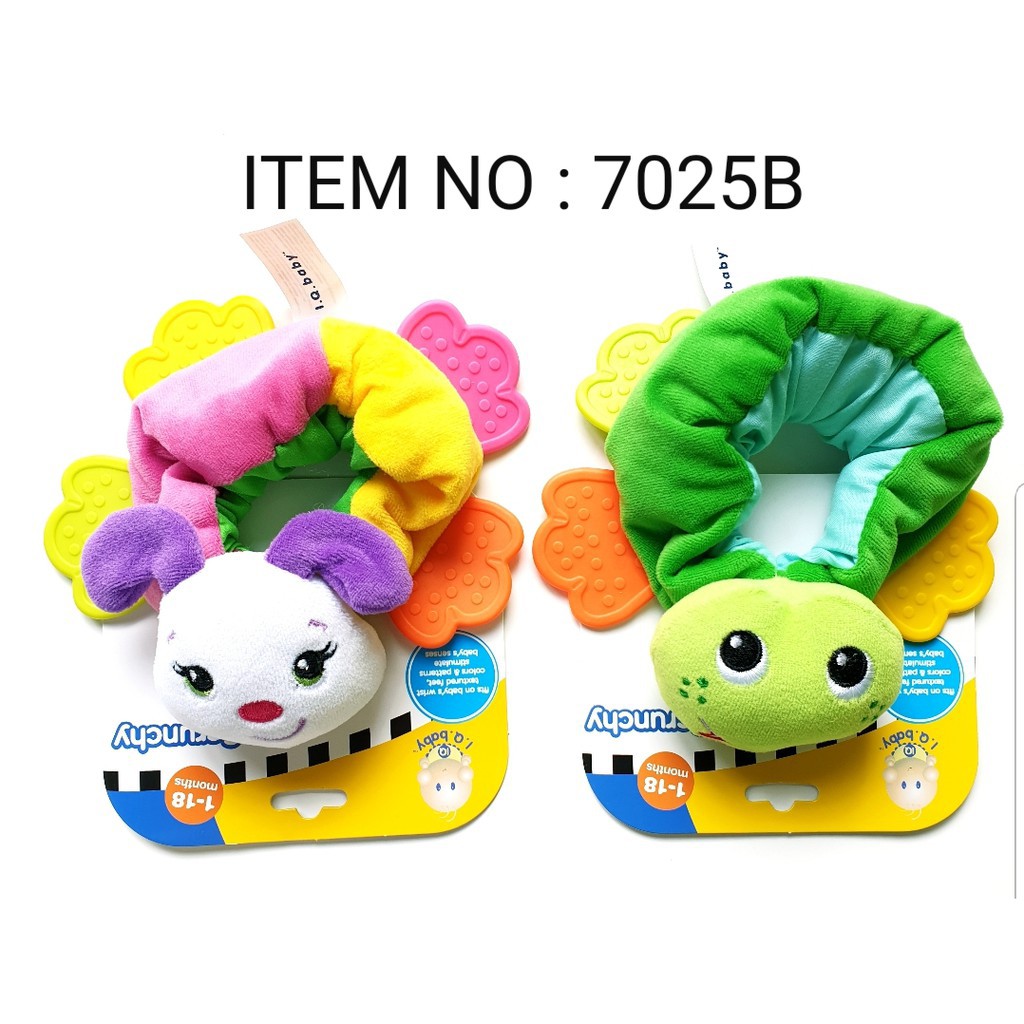 Iq Baby Scrunchy Cute Animal - 7025B