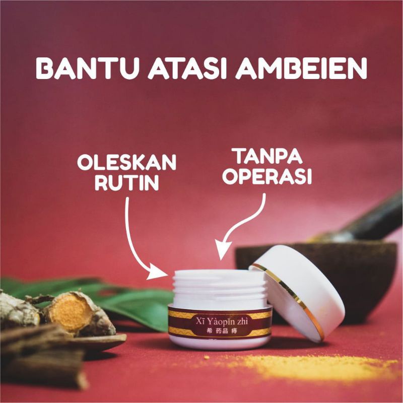 XI YAOPIN ZHI CREAM (ORIGINAL) ATASI WASIR SAMPAI TUNTAS