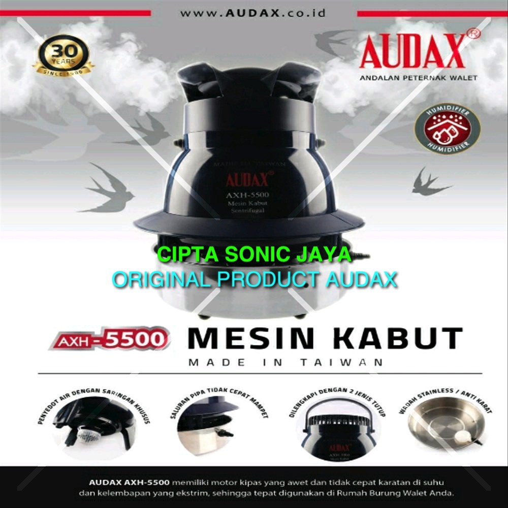 Mesin kabut humidifier Audax AXH5500 AXH 5500 Made In Taiwan ORIGINAL AUDAX