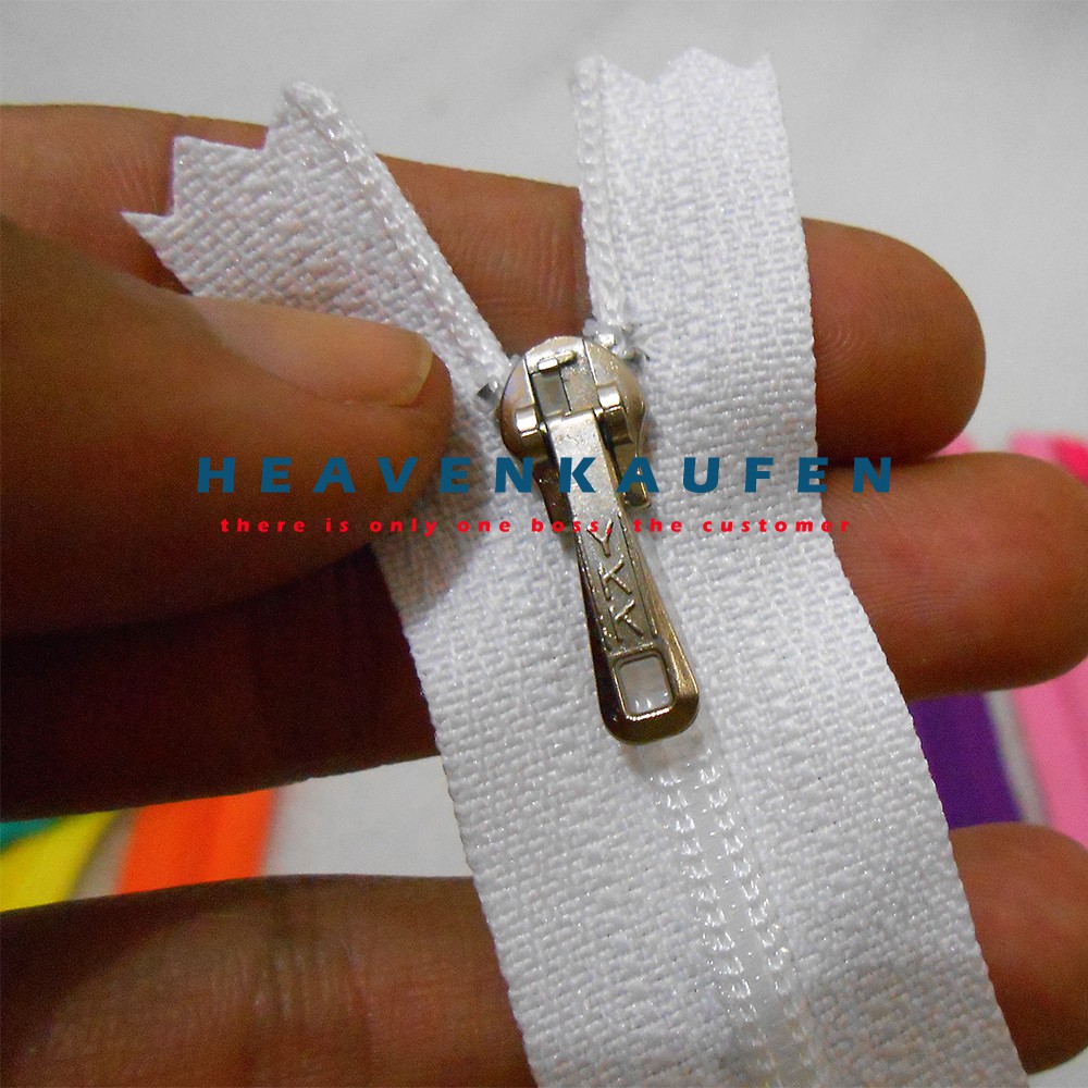 Resleting / Zipper YKK 12,5 cm (5 inch) Murah Warna Warni