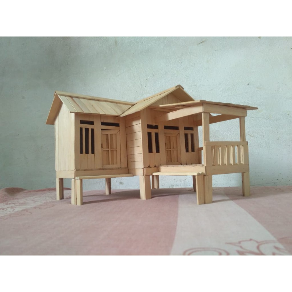Jual Miniatur Rumah Adat Sunda Dari Stik Es Krim Indonesia Shopee Indonesia Jual Miniatur Rumah Adat Sunda Dari Stik Es Krim Indonesia Shopee Indonesia