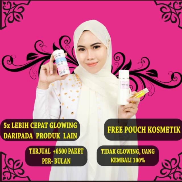 PAKET SKINCARE GLOWING LAROSSA WCD 5% KOMPLIT | PEMUTIH WAJAH | JELLY GLOWING | PENCERAH WAJAH