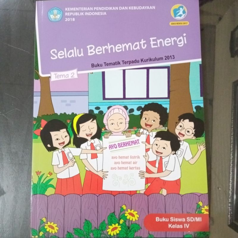 Buku Tematik SD Kelas 4 Tema 2