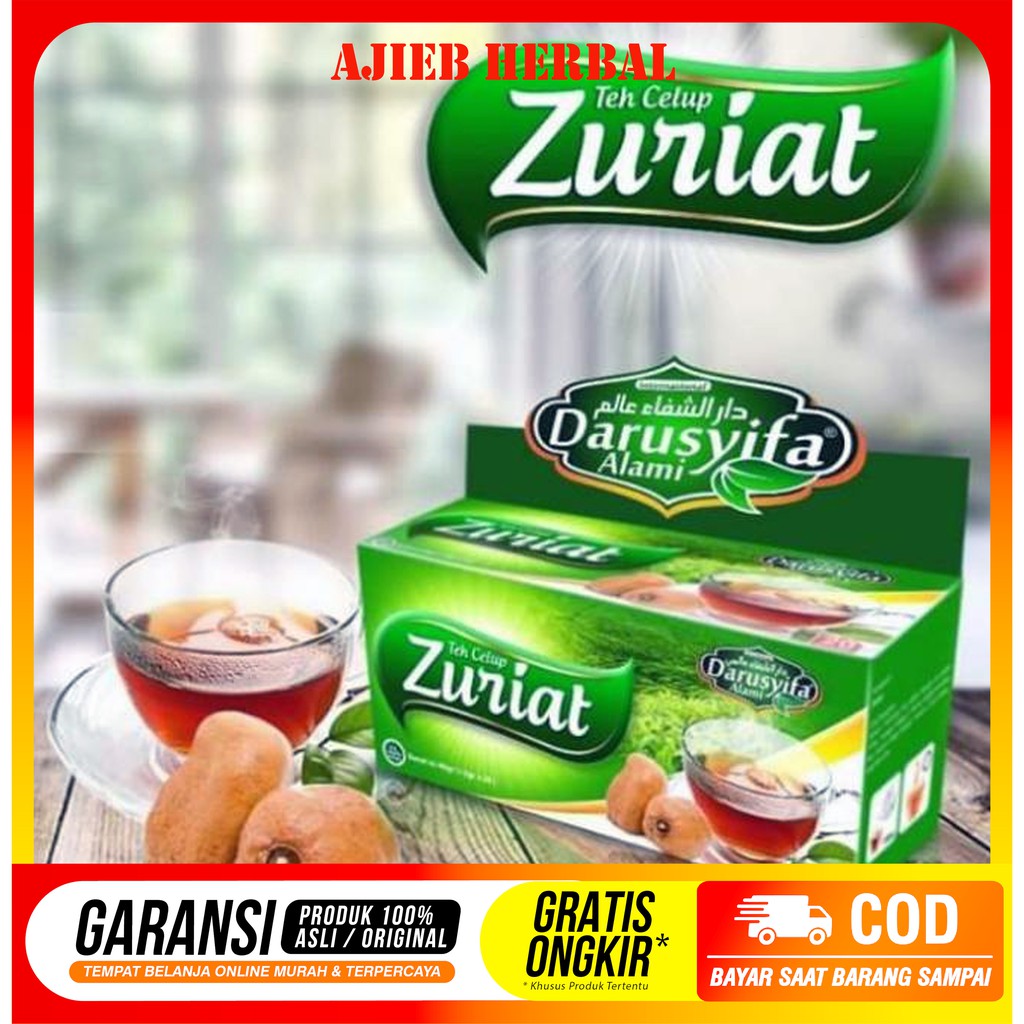 

Teh Celup ZURIAT Promil Darusyifa | Teh Ekstrak Serbuk Alami Zuriat Promil Penyubur Kandungan