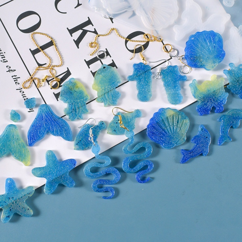 Siy Cetakan Resin Epoksi Handmade Bahan Silikon Untuk Perhiasan Wanita