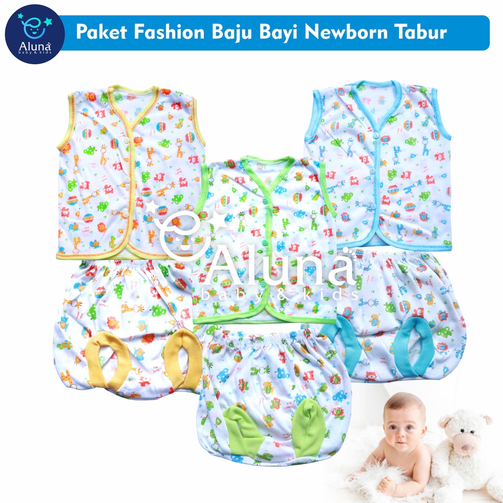 Paket hemat Setelan Baju Bayi Newborn Perlengkapan Bayi Baru Lahir Kado Lahiran Baby Gift Set-8