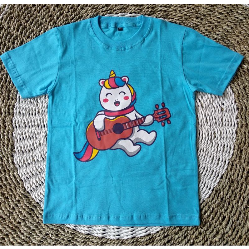 KAOS ANAK CEWEK 4 5 6 7 8 9 10 TAHUN