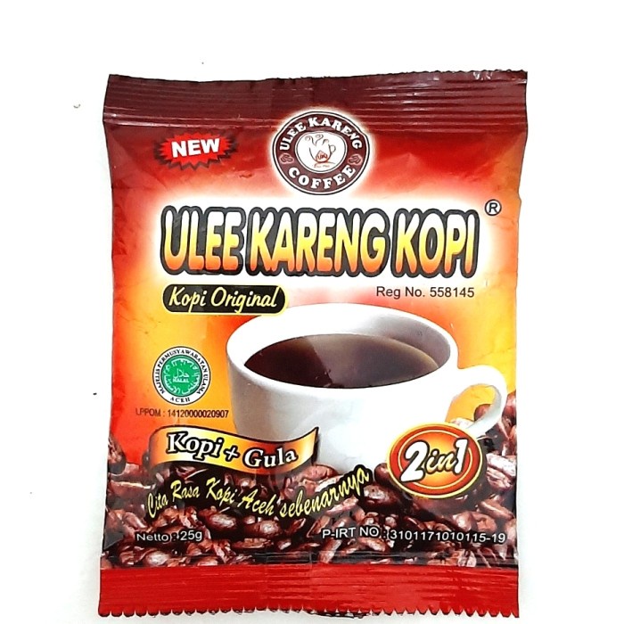 

Kopi Ulee Kareng (Kopi + Gula) 2in1 Original / Aceh Coffee