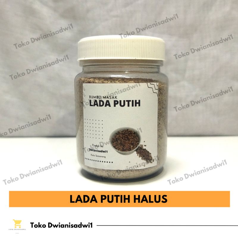 

Lada bubuk 100 gram / Lada halus / Biji Merica Putih 100 gram / Biji Lada
