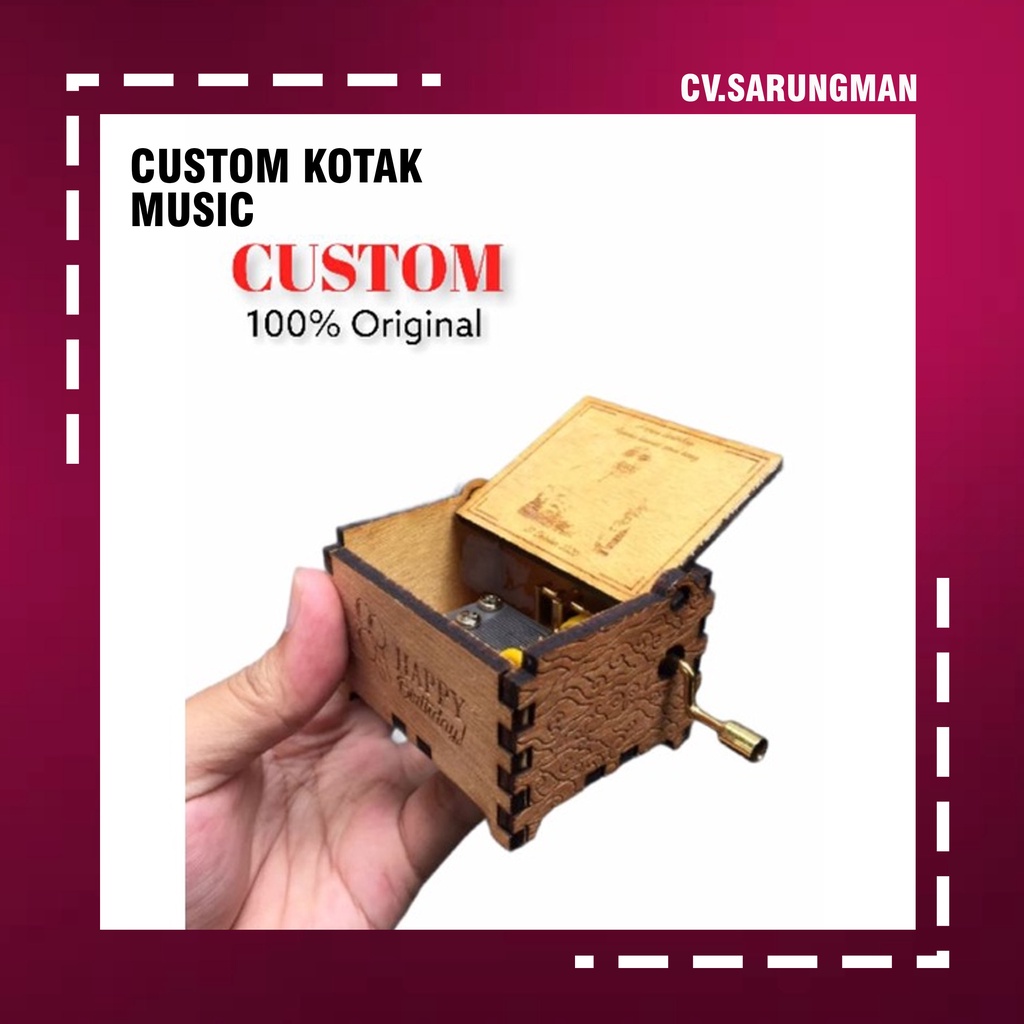 KOTAK MUSIK CUSTOM////CUSTOM MUSIC BOX