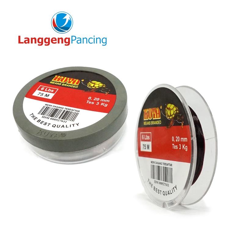 Senar pancing cap kuya 75m