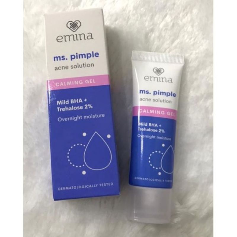 EMINA MS PIMPLE CALMING GEL (Cream Malam)