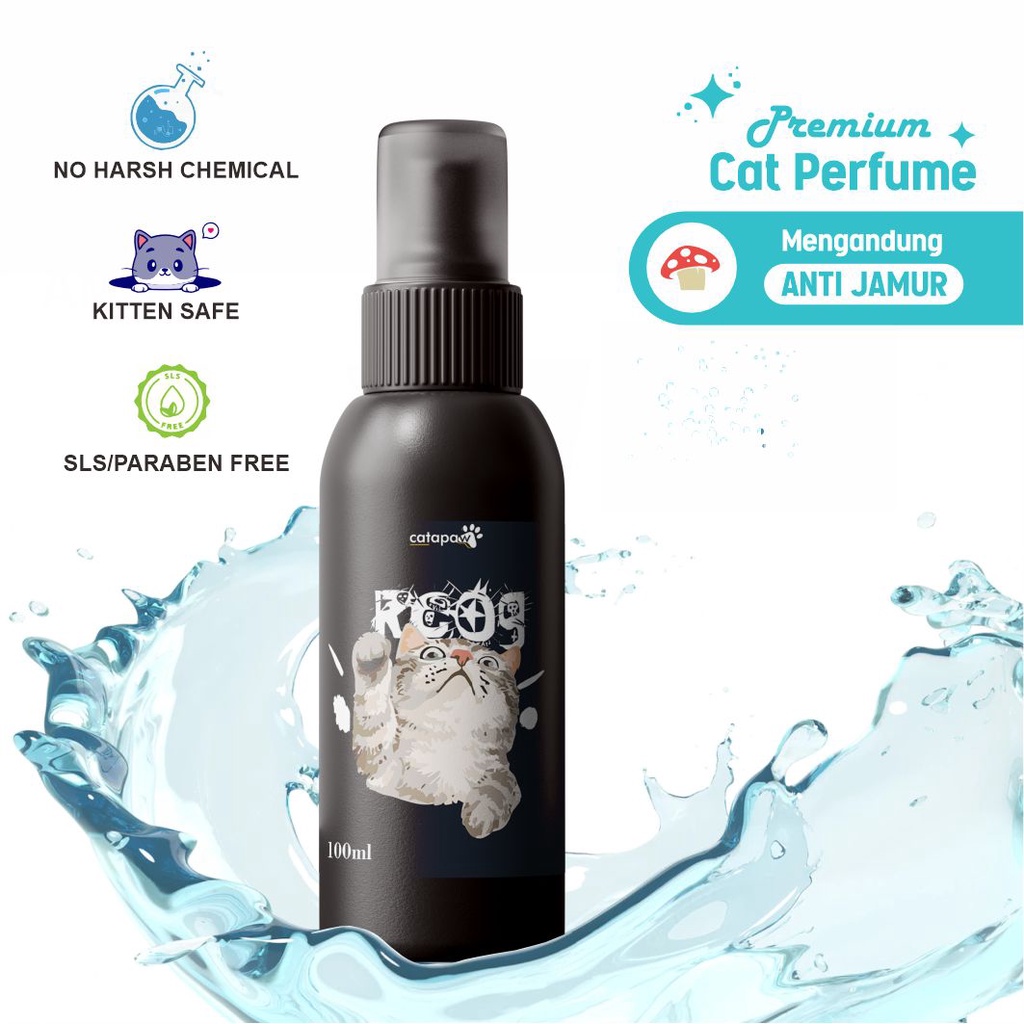 Parfum Pewangi Bulu Kucing Harum Tahan Lama Catapaw