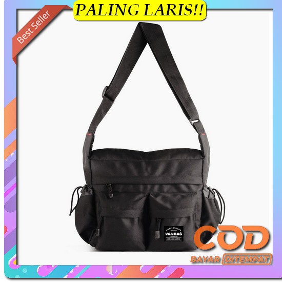 Tas Slempang Pria 2022 Kekinian Slempang Pria Distro Trendy Terlaris W Tas Selempang Original Vanbag