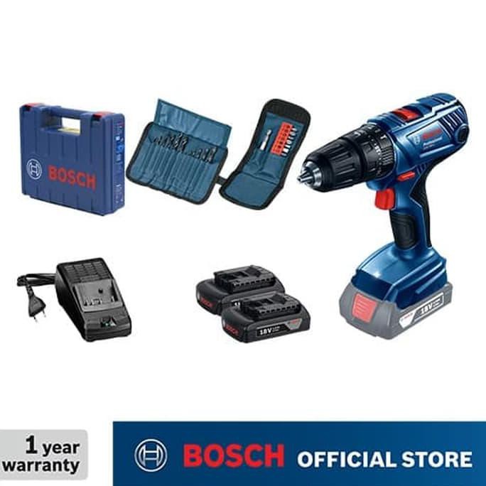 -READY- BOSCH CORDLESS IMPACT DRILL / BOR TEMBOK BATERAI 18VOLT GSB 180-LI