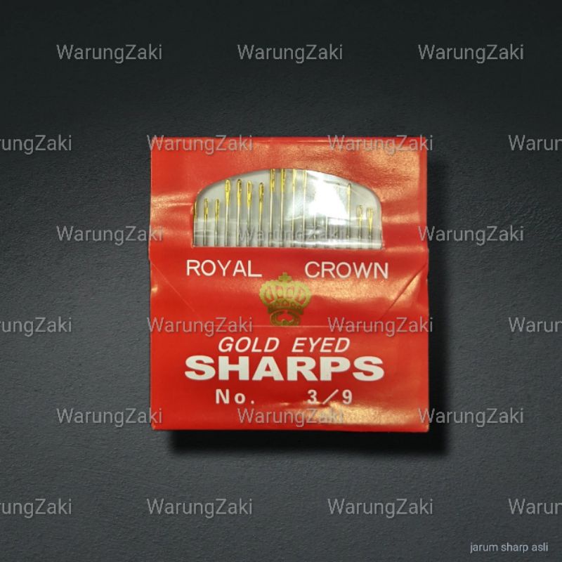 jarum jahit tangan merk sharp original / jarum tangan
