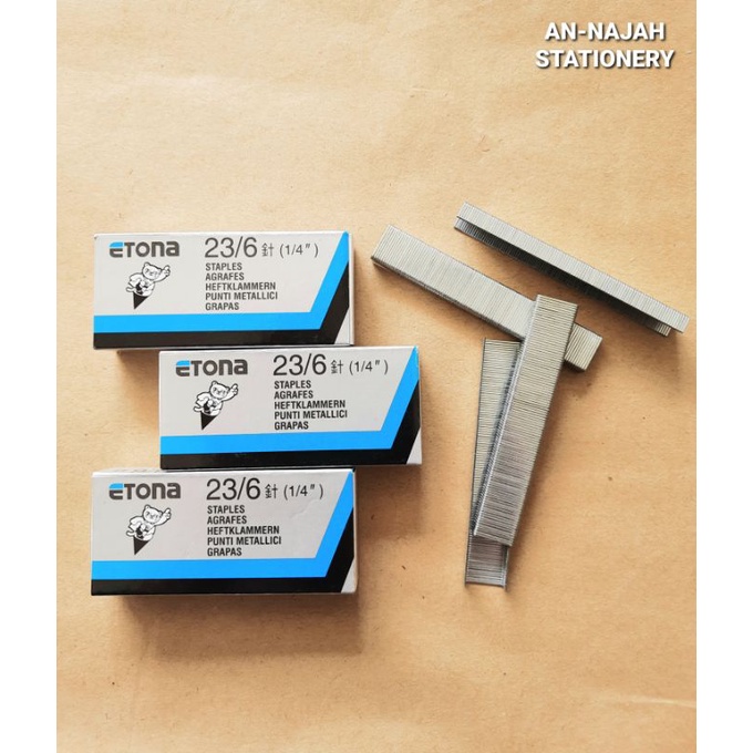 

ETONA ISI STAPLES 23/6