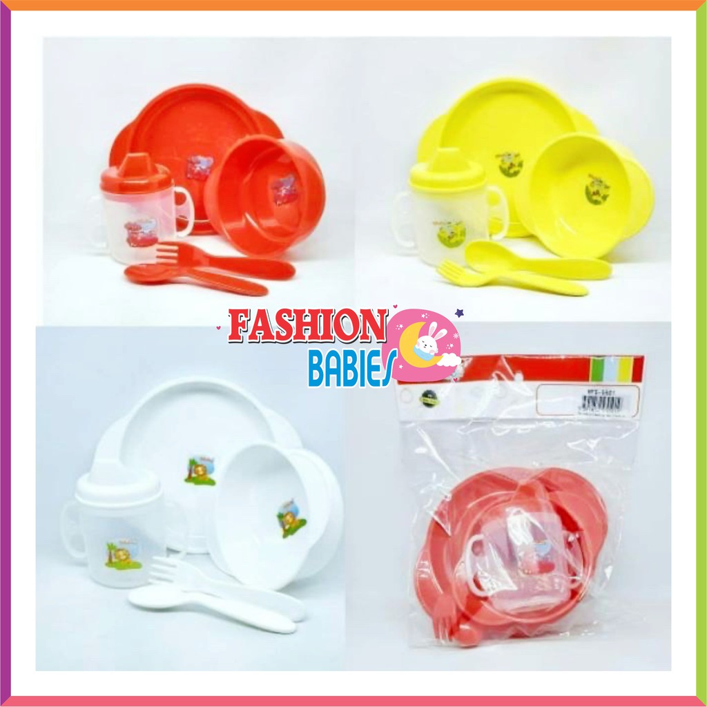 FEEDING SET RELIABLE 5501 / TEMPAT MAKAN SET BAYI / KADO