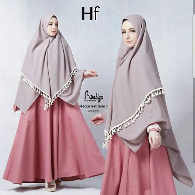 Syar'i. Busana muslim. Baju muslim. Hijab. Jilbab. Gamis. Dress