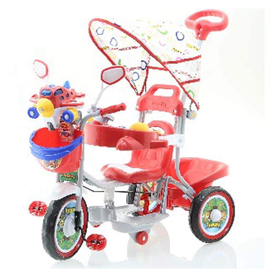 Sepeda Roda Tiga Anak Family F923PT Musik Dobel Aeroplane Sepeda Roda Tiga Anak Family F923PT Musik Dobel Aeroplane
