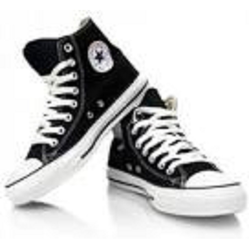 Sepatu All Star Classic High Black White - Original PREMIUM Made In Vietnam BNIB