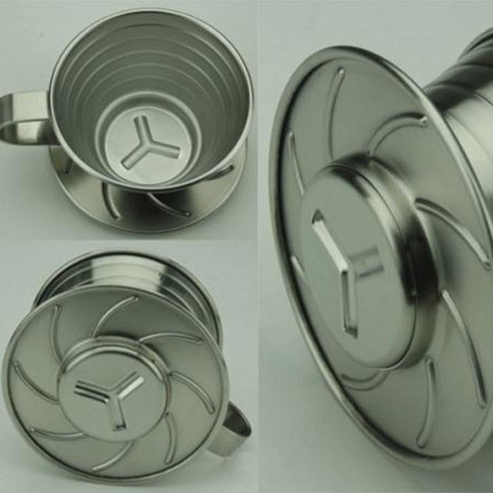 Tiamo - K01 Stainless Steel Coffee Dripper 1-2 Cups (HG5049)-2