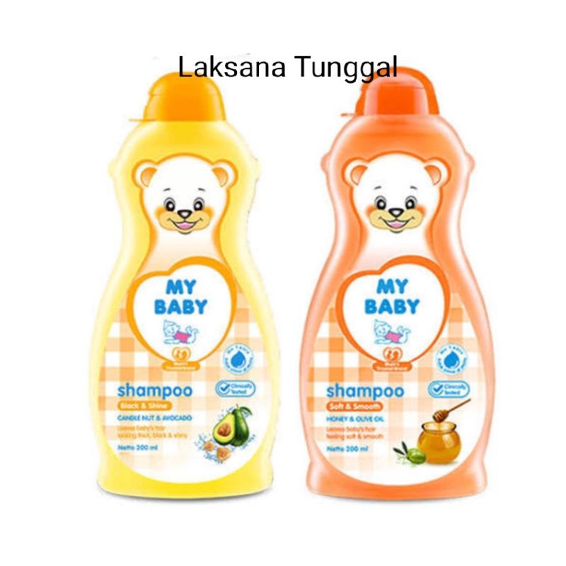 My Baby shampoo black &amp; shine 100ml