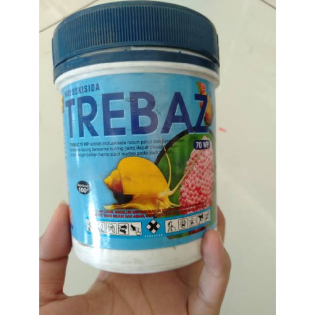 Trebaz 70 wp 100 gr moluskisida pembasmi keong siput