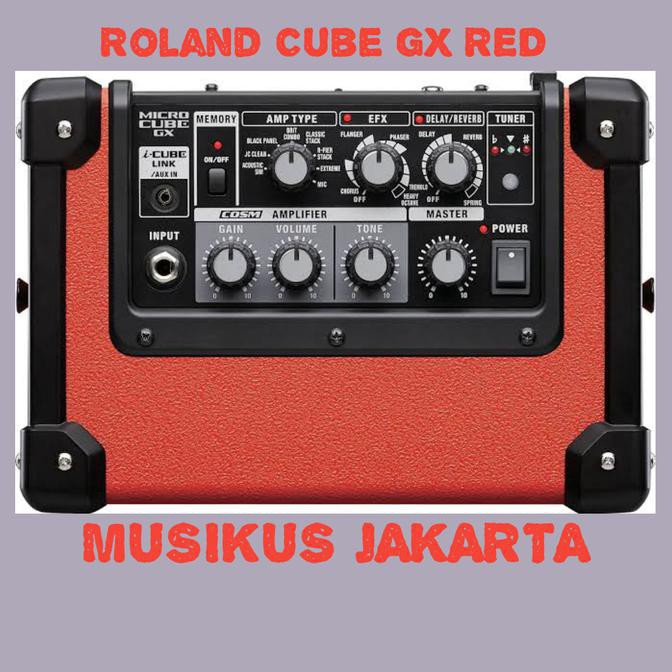 Ampli Roland Cube Gx Red