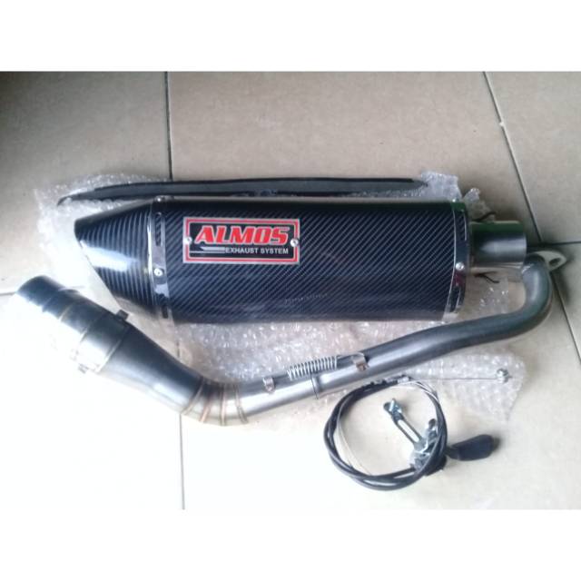 Knalpot Racing 3 Suara ALMOS Racing For AEROK. NMAX. ADV. PCX. VARIO